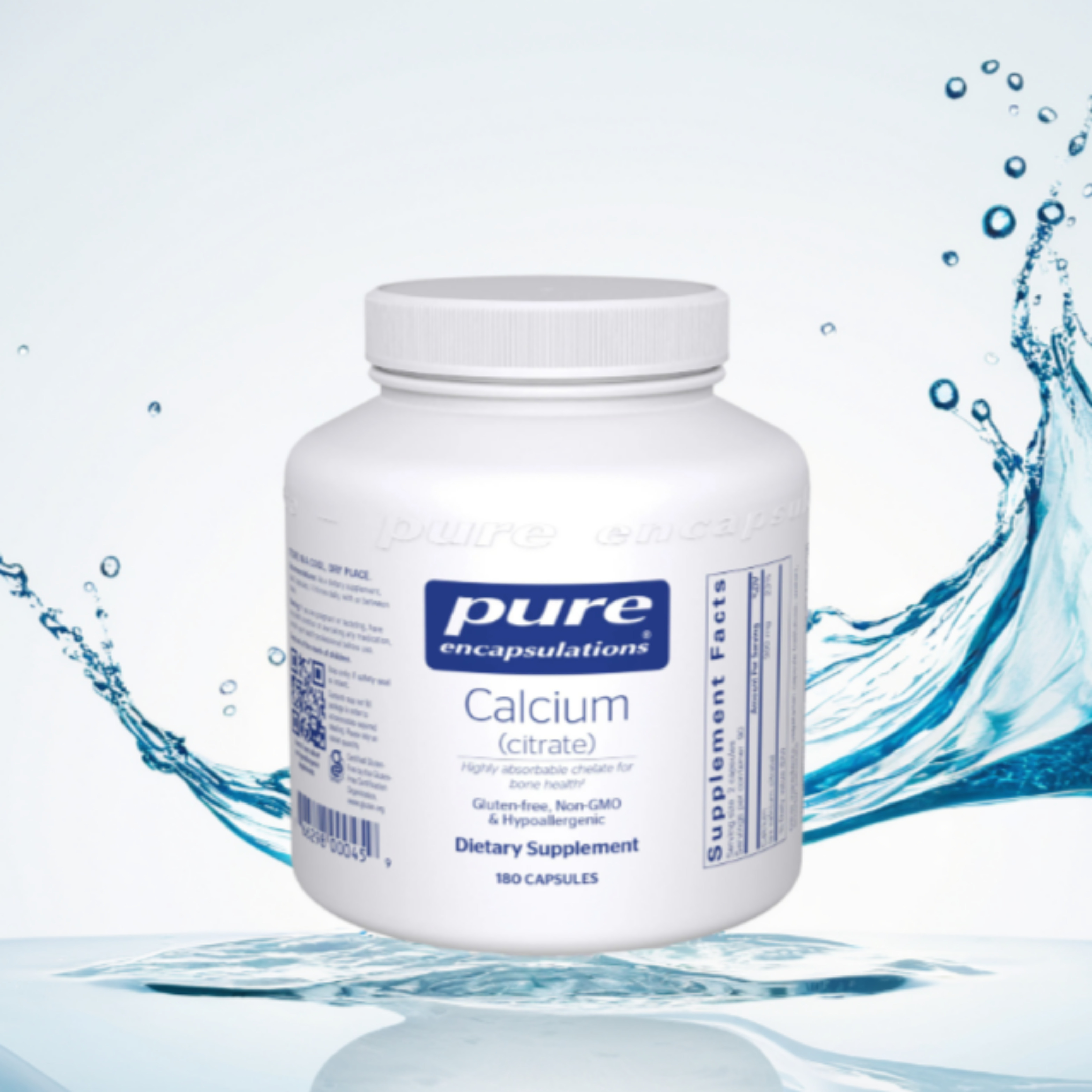 퓨어 인캡슐레이션 칼슘 <b>Calcium</b> 시트레이트 citrate 180캡슐, 1개
