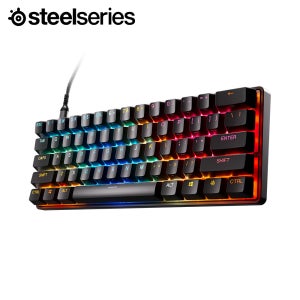 스틸시리즈 Apex Pro Gen 3 자석축 게이밍 키보드 블랙/Mini/영문자판, 마그네틱축