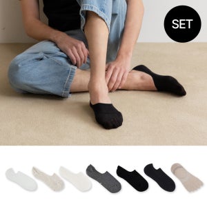 [3~10PACK] 싹스탑 남성 안벗겨지는 페이크삭스 모음전