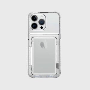 아이폰14 pro 카드수납 4장 투명 iphone14 pro 범퍼 케이스 I-CA4-14P