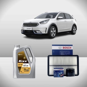 니로 PHEV 1.6 가솔린 킥스 G1 FE 5W20 4리터 엔진오일세트 보쉬필터세트