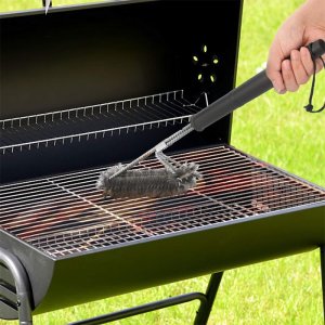 BBQ 그릴 청소솔 브러쉬 바베큐 캠핑용 펜션 글램핑장 석쇠 화로대 불판 닦기 세척 쇠 솔