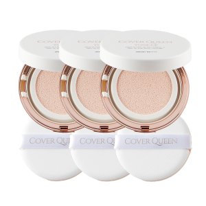 커버퀸 톤업 선쿠션 SPF50+ 15g, 3개