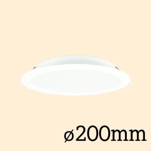 (8인치) 오스람 LED 슬림 다운라이트 플리커프리 200mm, 30W, 주백색