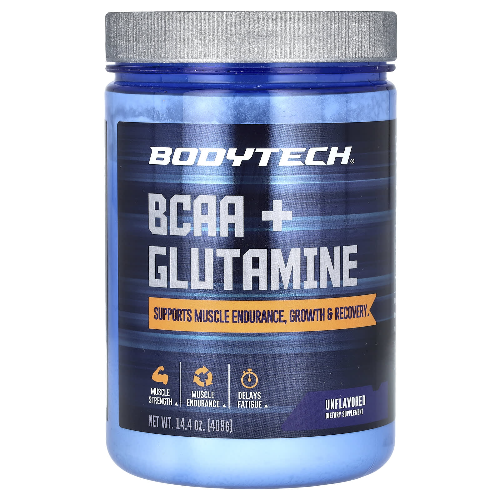 <b>바디바이오</b> BCAA + 글루타민 분말 무맛 409g