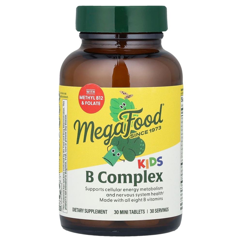 MegaFood, 어린이용 B복합체, 30정