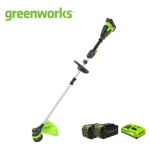 그린웍스40V 프론트마운트 충전 예초기 라이트 신형(5.0Ah배터리2+충전기1)