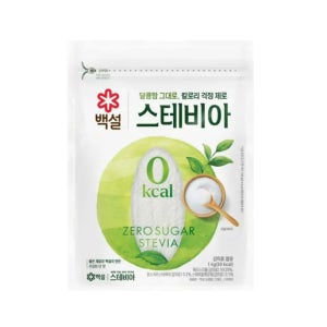 CJ제일제당 백설 스테비아 설탕 1kg 1개