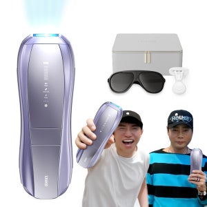 [2025년 NEW] 유라이크 사파이어쿨링 X2 레이저 제모의료기기 UI20SDB 퍼플