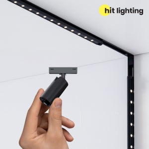 LM 마그네틱조명 카로나 10mm 마이크로 실린더 스포트 집중형 1.5W 레일조명 레일등 가구매입매립등