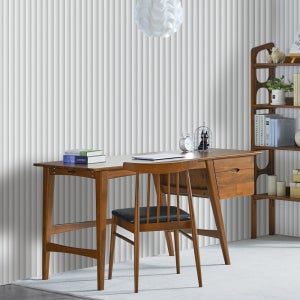모카 원목책상 원목 서재 컴퓨터 책상 1500x600mm, 월넛