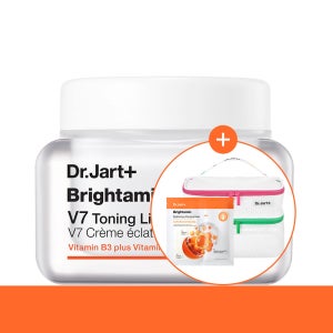 [톤업크림] 닥터자르트 브라이타민 브이세븐 토닝 라이트 크림50ml (+메이크업파우치/마스크팩1매)