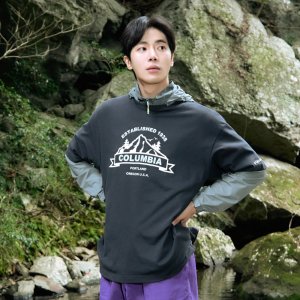 컬럼비아 추영우 티셔츠)콜드베이대쉬 그래픽반팔