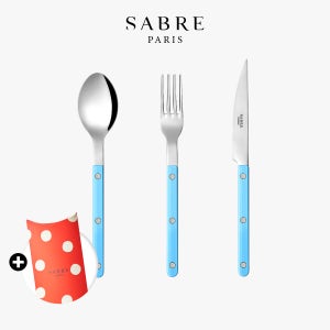 사브르 비스트로 커트러리 샤이니 뉴파스텔 디너 선물세트