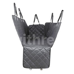 위드레오 애견카시트 대형견카시트 차시트 뒷좌석 풀커버 방수 메쉬창 블랙, XL(특대형)