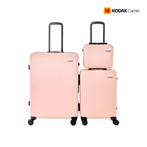 코닥캐리어 여행용 젤로 캐리어 단품 세트 (미니 20 28 더스트백 네임택) 3color
