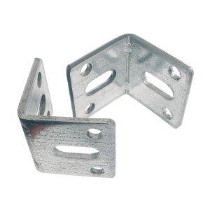 백색 아연도금 앵글 파스너 연부 염부 앙카사용 화스너 4T 50x50x50 12mm(1/2)