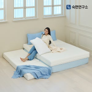 숙면연구소 바른잠 3단 접이식 매트리스 10cm SS (슈퍼싱글)