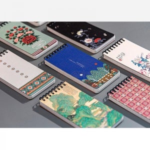 외국인 한국 선물 기념품 민화 스프링 수첩