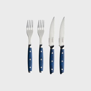 쿡셀 다마스커스 커트러리 세트 양식기 커틀러리 포크 나이프 세트 스테이크 나이프