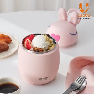 아소부 스테인레스 보온 보냉 베스티 푸드자 보온도시락 600ml