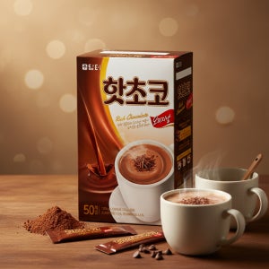 담터 핫초코 50T 일회용 스틱 코코아 분말 가루 파우더