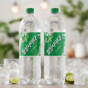 칠성 사이다 업소용 1.25L 12페트 음료수 탄산음료