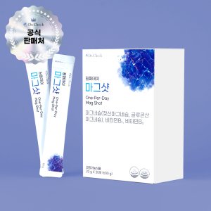 닥터체크 원퍼데이 마그샷 액상 글루콘산 마그네슘 비타민B 30포, 1개