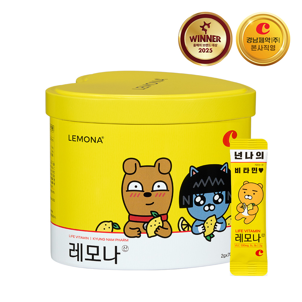 레모나산 비타민C 70포 - 카카오프렌즈
