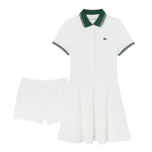 [시즌오프] 라코스테 폴로 저지 드레스 W EF002E55G70V 여자 골프 테니스 스포츠 원피스 시원한 편한 소재 이너팬츠