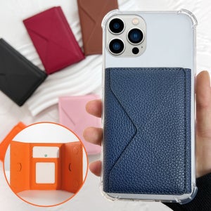 아이폰11프로 맥세이프 카드 지갑 범퍼 케이스 가죽 카드 5장 수납 스트릿