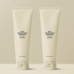 로한 실크 노워시 트리트먼트 에센스 2개 세트 열보호 단백질 리브인 손상모