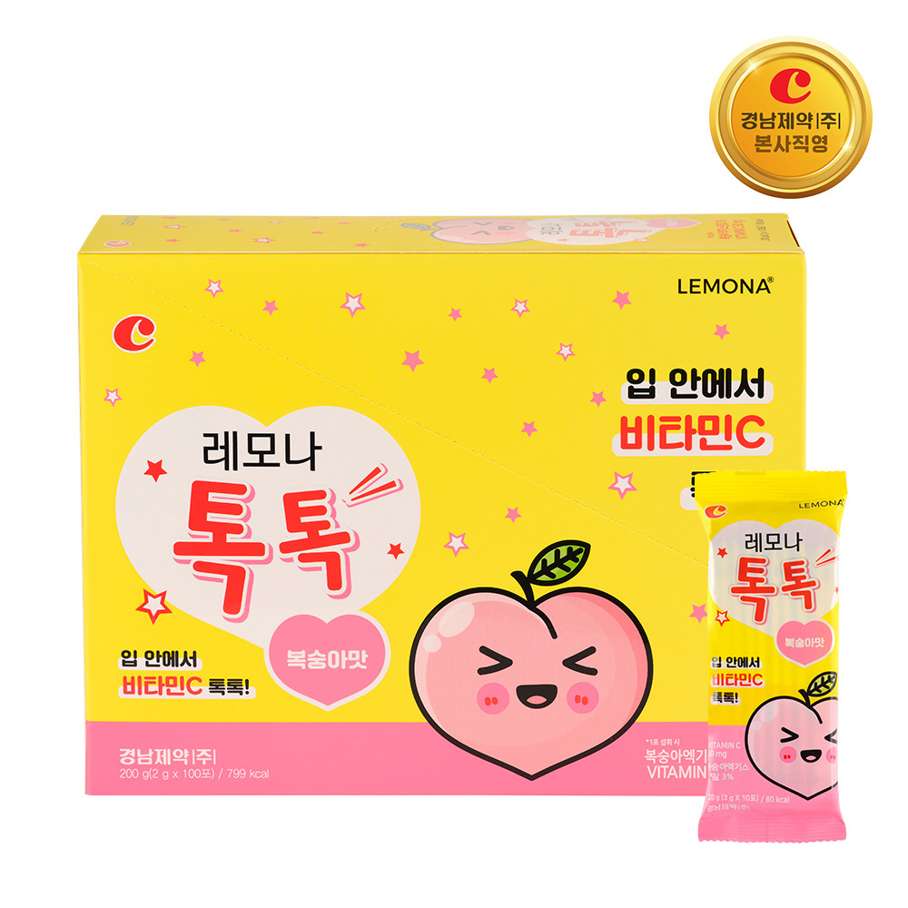 레모나 톡톡 비타민C 100포 x 1박스