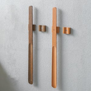 닥터모노 자석 구두주걱 원목 신발주걱 헤라 롱 부착식