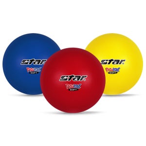 스타 피구공 소프트 4호 CB854S 20cm 안전공 다양한 실내 스포츠 사용 가능