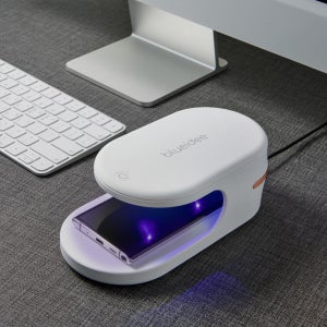 블루아이디 고속 무선충전 살균기 Blay BI-DS/ 15W 휴대폰 안경 다목적 무선 살균기