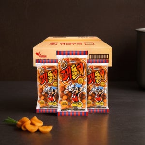 추억의 꾀돌이 대용량 불량식품 과자 간식 25g 60봉