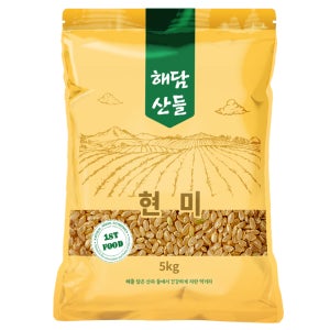 국산 현미 5kg l 현미쌀 잡곡 l 지퍼팩 포장