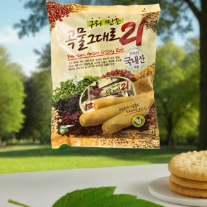 크리스피롤 21곡 크리스피 곡물 과자 650g 1봉