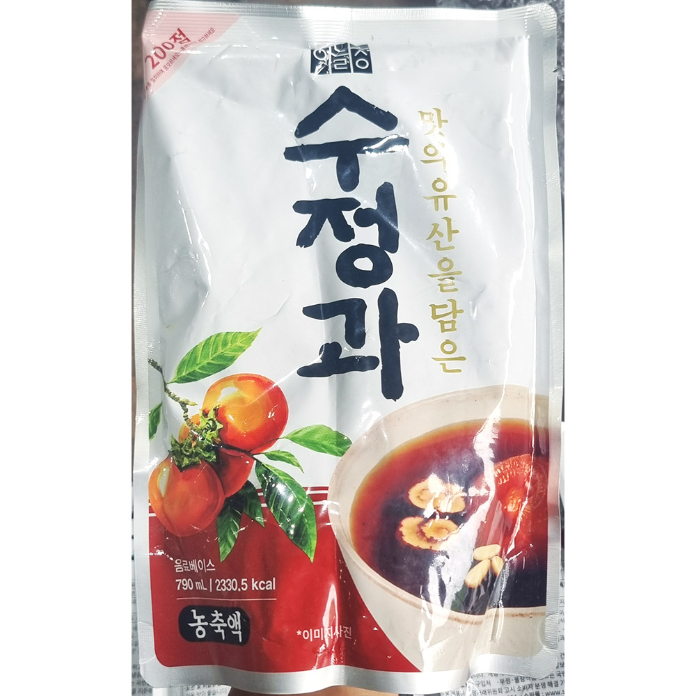하늘청 수정과농축액 수정과엑기스