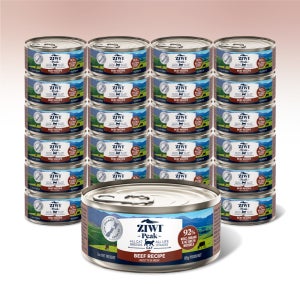 지위픽 캣 고양이 주식캔 습식사료 소고기, 85g, 24개