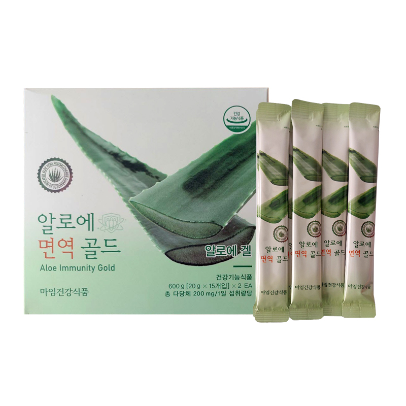 알로에<b>마임</b>건강<b>식품</b> 알로에 면역 골드 20g 30개
