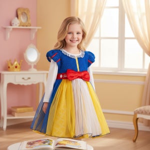 디즈니베이비 쉬폰 스노우화이트 드레스 백설공주 생일파티