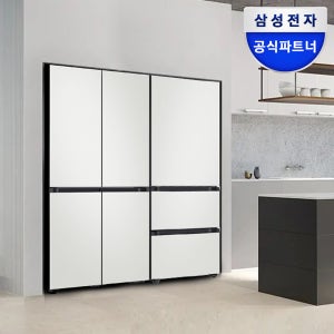 삼성전자 비스포크 키친핏 냉장고 김치냉장고 세트 패키지 RM70F63R2A RQ33DB74D2AP