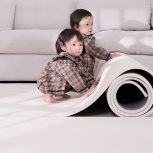 비엔메이드 디어 층간소음 롤 매트 PVC 유아 아기 거실 놀이방 발코니 베란다 복도 논슬립 무지 러그 셀프시공 110X200cm