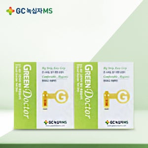 녹십자 그린닥터 G400 혈당시험지 100매+멸균침100개or알콜솜 100매 [27년6월]