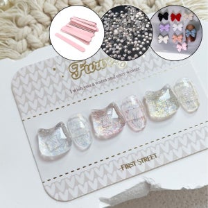 퍼스트스트릿 퍼블리 벨벳 글리터젤+파츠 30개