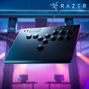 레이저코리아 아케이드 컨트롤러 키츠네 조이스틱 PC 플스5 철권8 히트박스 버튼식