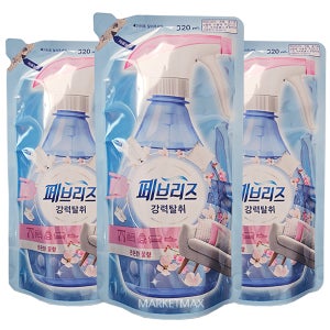 페브리즈 강력탈취 섬유탈취제 은은한향 리필 320mlX3개