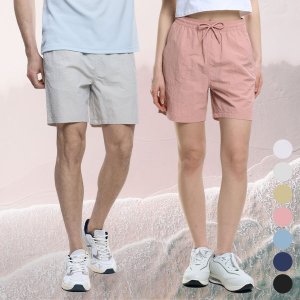 여름 쿨 반바지 냉장고 쇼츠 바지 나일론 밴딩 남자 팬츠 빅사이즈 스판 (U6SP04)